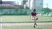 日本女星真嶋优这波颠球技术如何？真是人美球技也好呀~😍